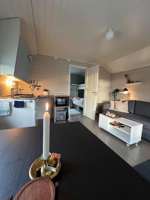 Idyllisk Minihus I Landlige Omgivelser - Med 5 Sengeplasser Og Parkering Asen Bagian luar foto