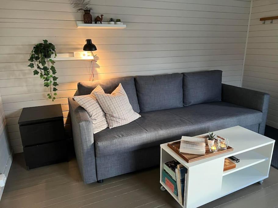 Idyllisk Minihus I Landlige Omgivelser - Med 5 Sengeplasser Og Parkering Asen Bagian luar foto
